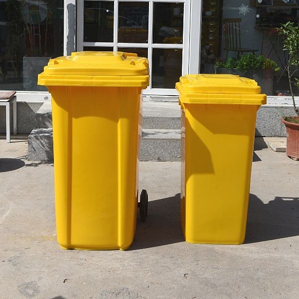 Thùng rác HDPE 240L giao cho khách tại Bắc Giang